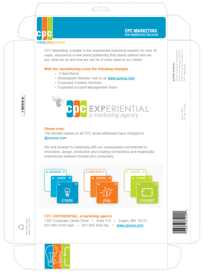 CPC Intersect Email Campaign